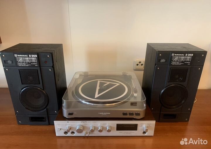 Виниловый проигрыватель audio technica AT lp 60