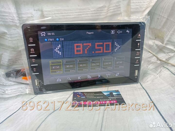 Магнитола новая 1 din 9 экран
