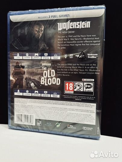 Игры Wolfenstein (PS4)