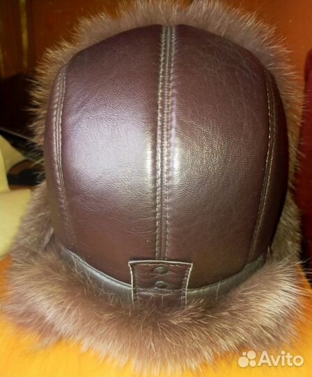 Шапка женская песец