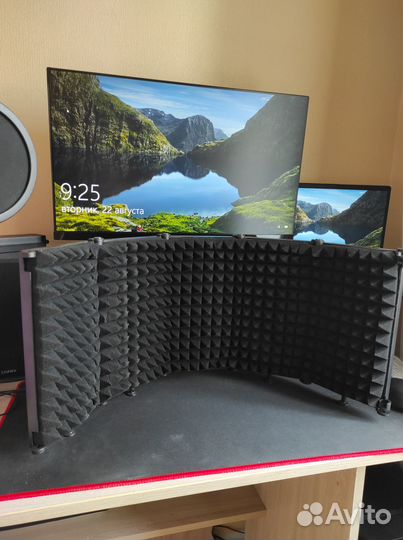 Акустический экран для микрофона