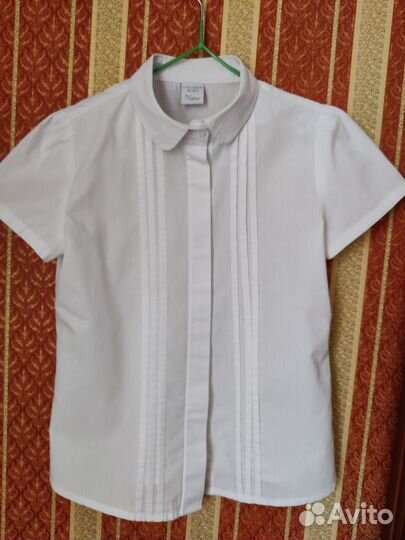 Блузка школьная 128