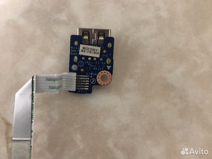 Шлейф / плата для Lenovo G505 / LS-9632P