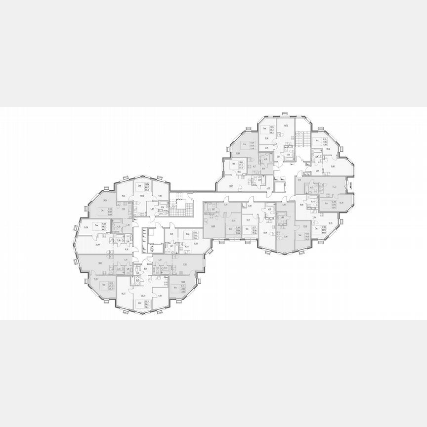 2-к. квартира, 46,2 м², 4/7 эт.