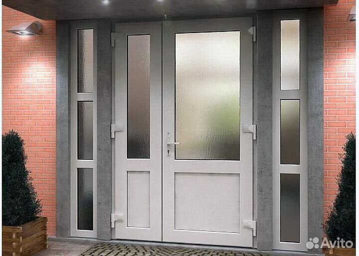 Пластиковые двери