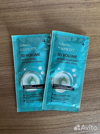 Пробники шампунь и кондиционер Faberlic