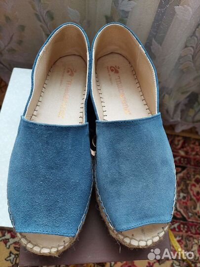 Летние туфельки женские натуральная кожа 37 размер