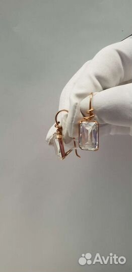 Серьги 585, вес 7,21, арт. К000363