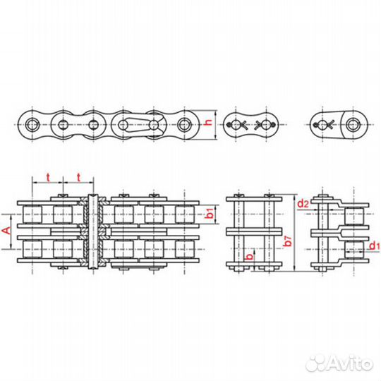 Звено С-2пр-15,875-45,4 PRO акмаш-холдинг