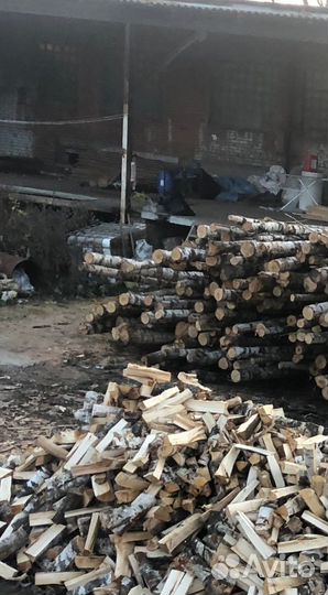 Дрова березовые колотые