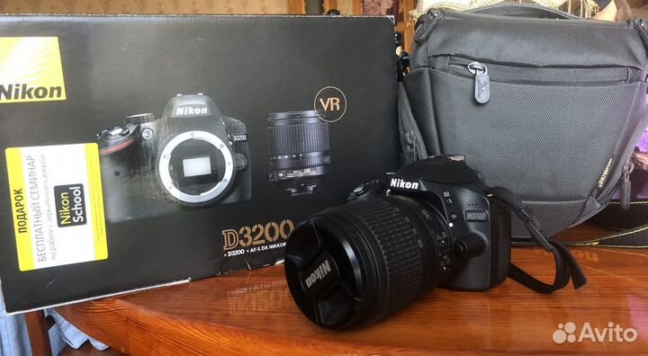 Зеркальный фотоаппарат nikon D3200 Kit 18-105mm