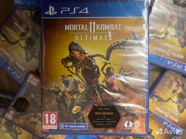 Диск Mortal kombat 11 ultimate PS4 Новый
