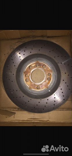 Комплект тормозов 375 345 Mercedes W166 X166