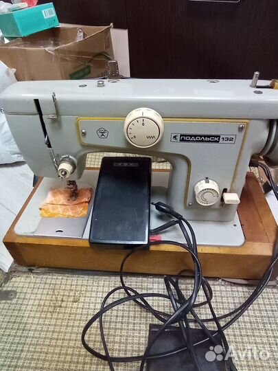 Швейная машинка подольская ножная