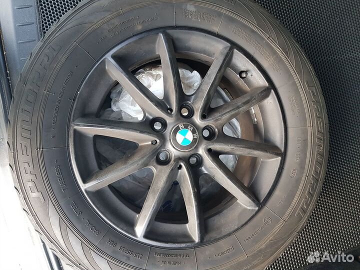 Диски BMW r16 с летней резиной
