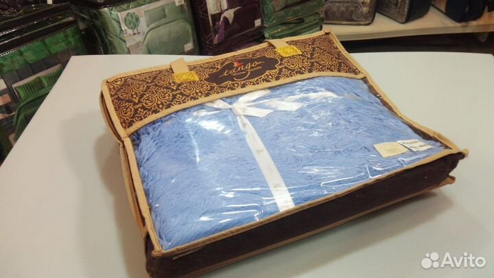 Покрывало Tango Aquarelle 160х220см. меховое 1.5