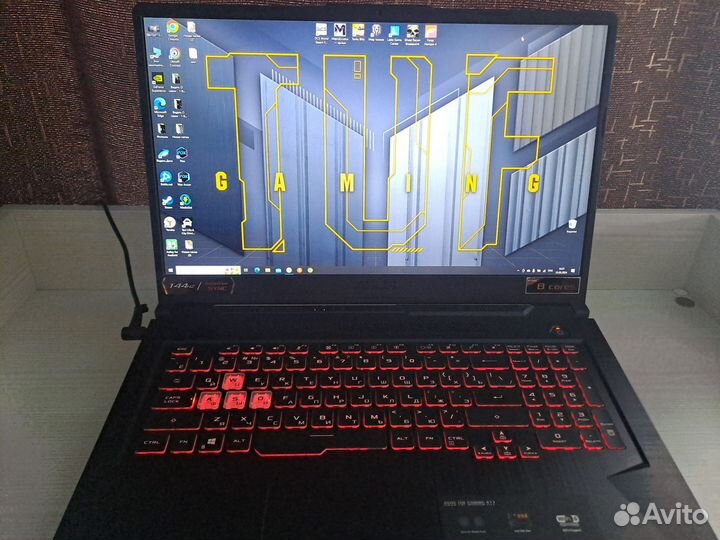 Игровой Ноутбук Asus Tuf Gaming A17