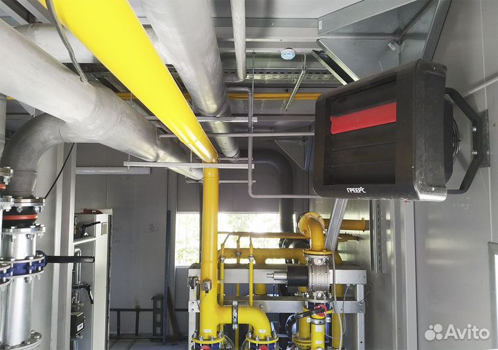 Тепловентилятор водяной греерс вс-1220 - 22 кВт