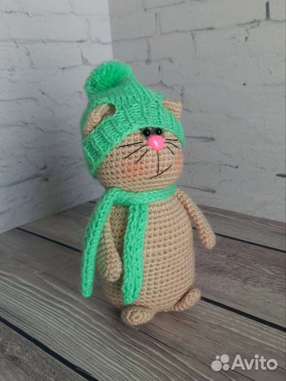 Котик ручной работы