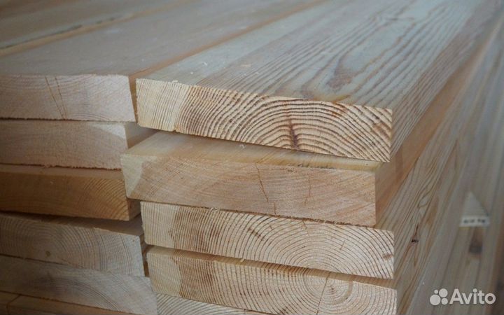 Доска обрезная 25х150х6000мм