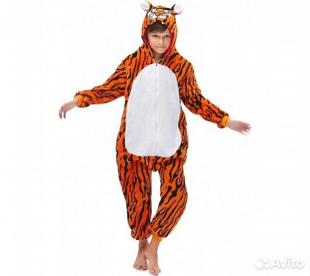 Кигуруми для детей Funfur Тигр XS