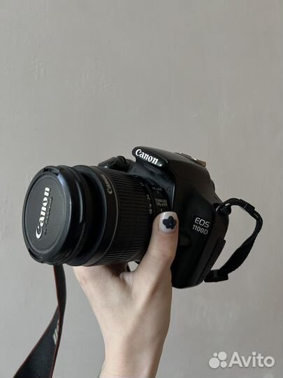 Зеркальный фотоаппарат canon eos 1100d