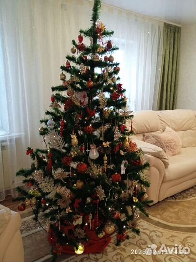 Елка искусственная 240 см бу