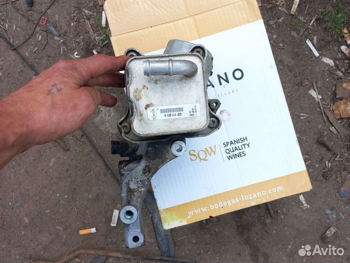 Шкода йети кронштейн масляного фильтра