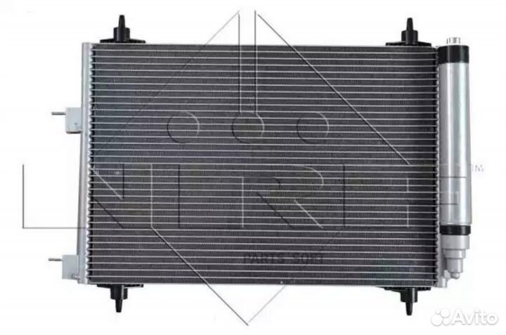 NRF 35445 Радиатор кондиционера peugeot 307 (3A/C)