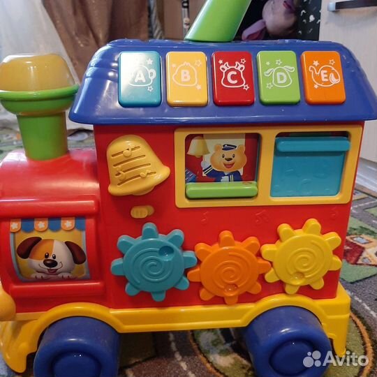 Паровозик каталка