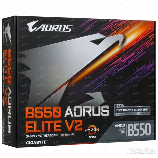 Материнская плата b550 aorus elite v2