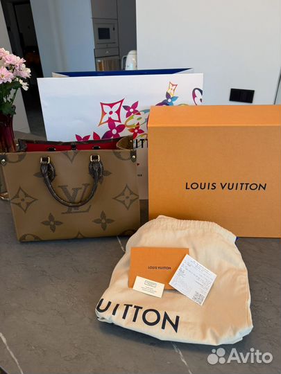 Сумка louis vuitton On The Go MM новая