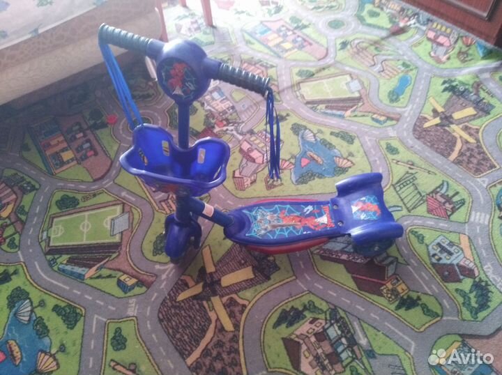 Самокат детский трехколесный