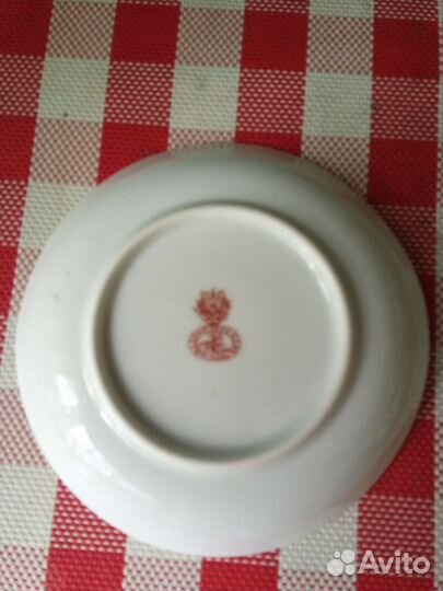 Чашка с блюдцем. Винтаж