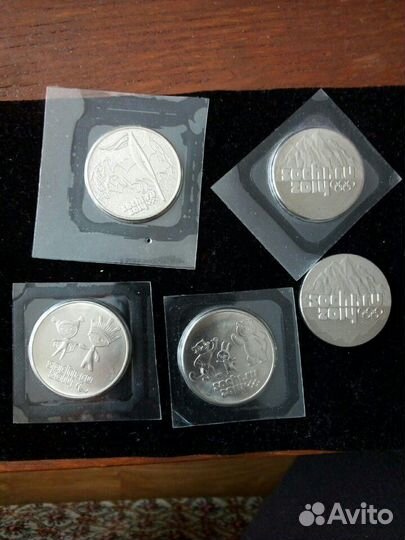 25 руб.олимпийские, в блистере