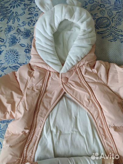 Зимний комбинезон для новорожденных