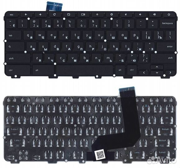 Клавиатура для Lenovo Chromebook N22 черная