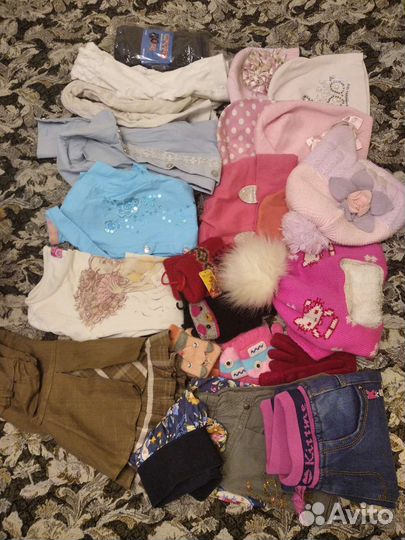 Одежда и обувь на девочку