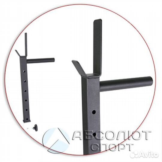 Стойка под штангу для приседаний без подстраховки