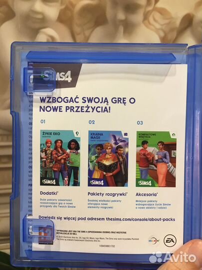 Диски игры для ps4 Sims 4 + Star Wars