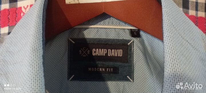 Рубашка Camp David Германия 46-48р
