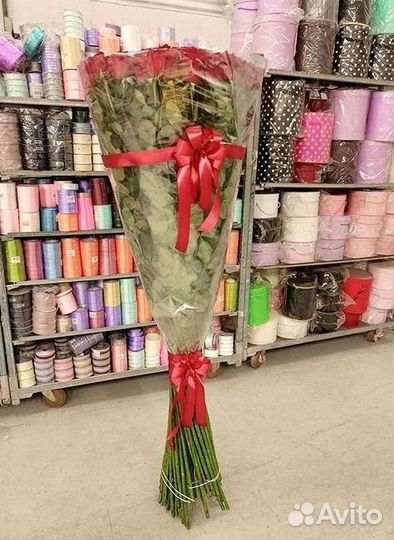 Высокие розы Гигантские розы Доставка цветов