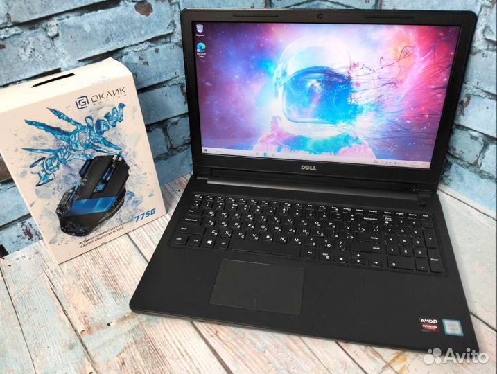 Игровой Dell на i3-6006u/ RAM 12/ SSD+HDD