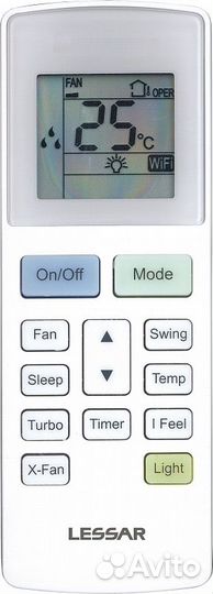 Кондиционер lessar LS-HE18KDE2/LU-HE18KD (46м2.)