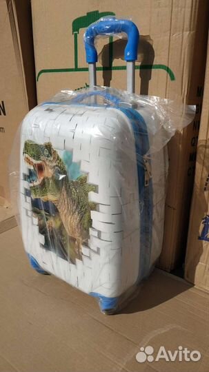 Чемодан детский динозавр