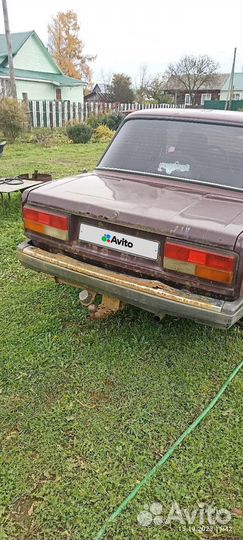 ВАЗ 2107 1.6 МТ, 2007, 100 000 км