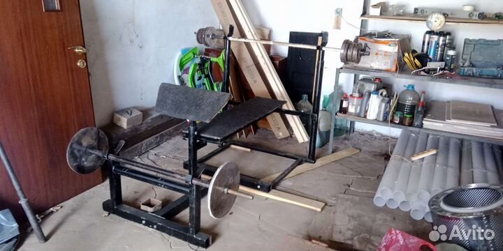 Силовая скамья бу