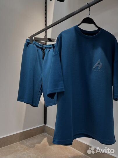 Спортивный костюм шорты и футболка мужской