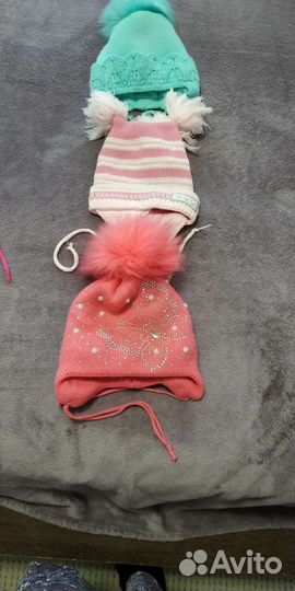 Зимние,весенние шапочки нарядные