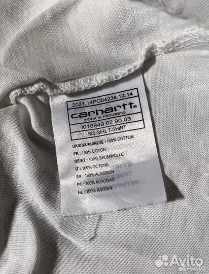 Футболка carhartt оригинал